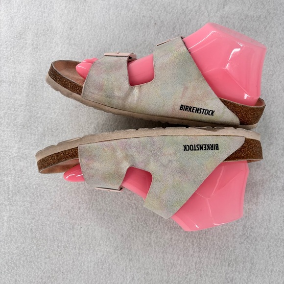 Birkenstock Arizona Women’s Vegan Microfiber Size 39 Multicolor - Picture 4 of 7